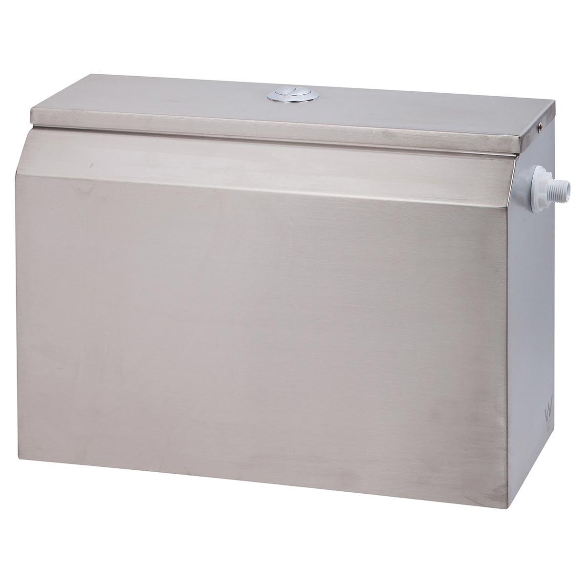 3monkeez Stainless Steel Dual Flush Cistern Right Side Entry AB-CIS-DF-SE-R