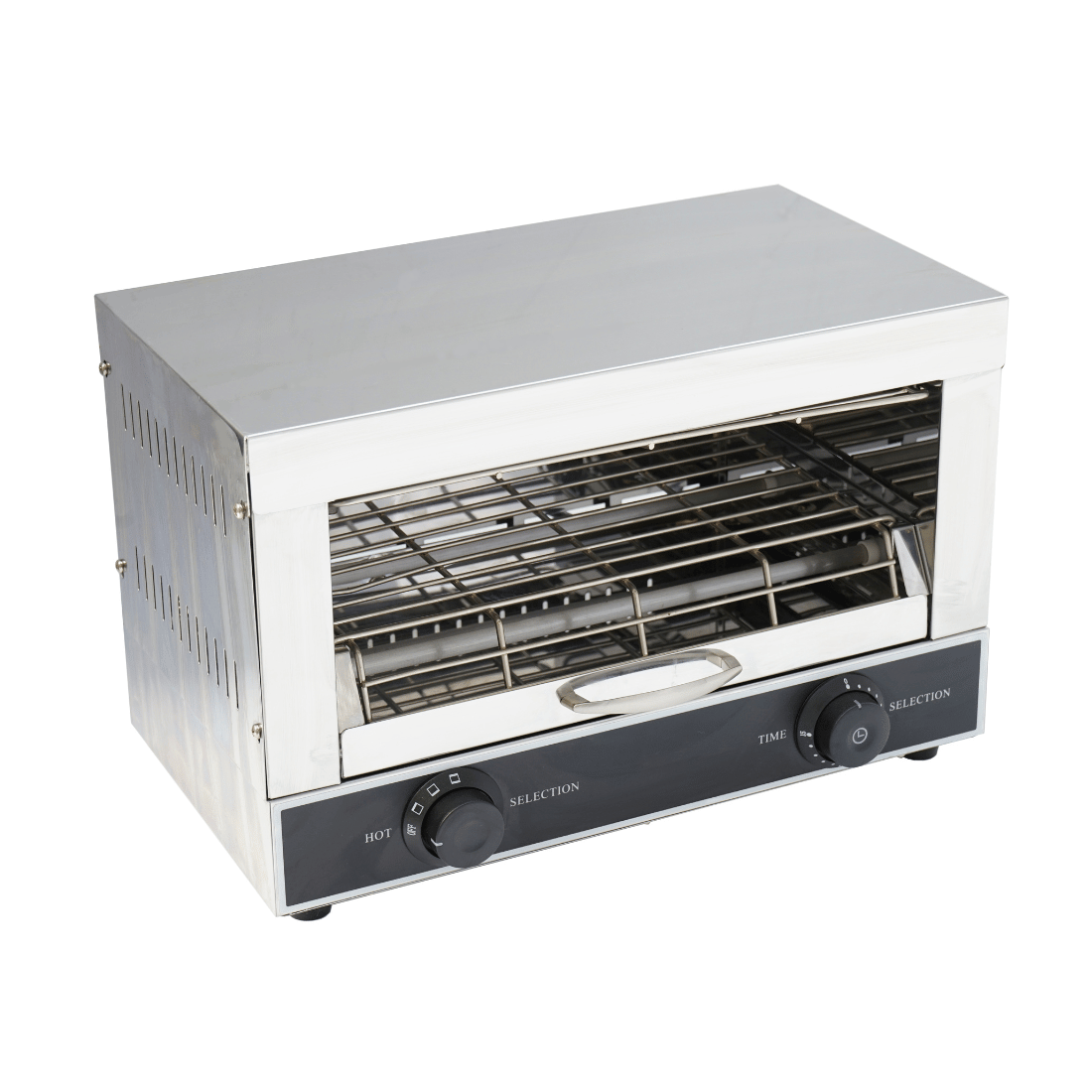 Benchstar Single infrared quartz element salamander griller toaster and timer - QT-1