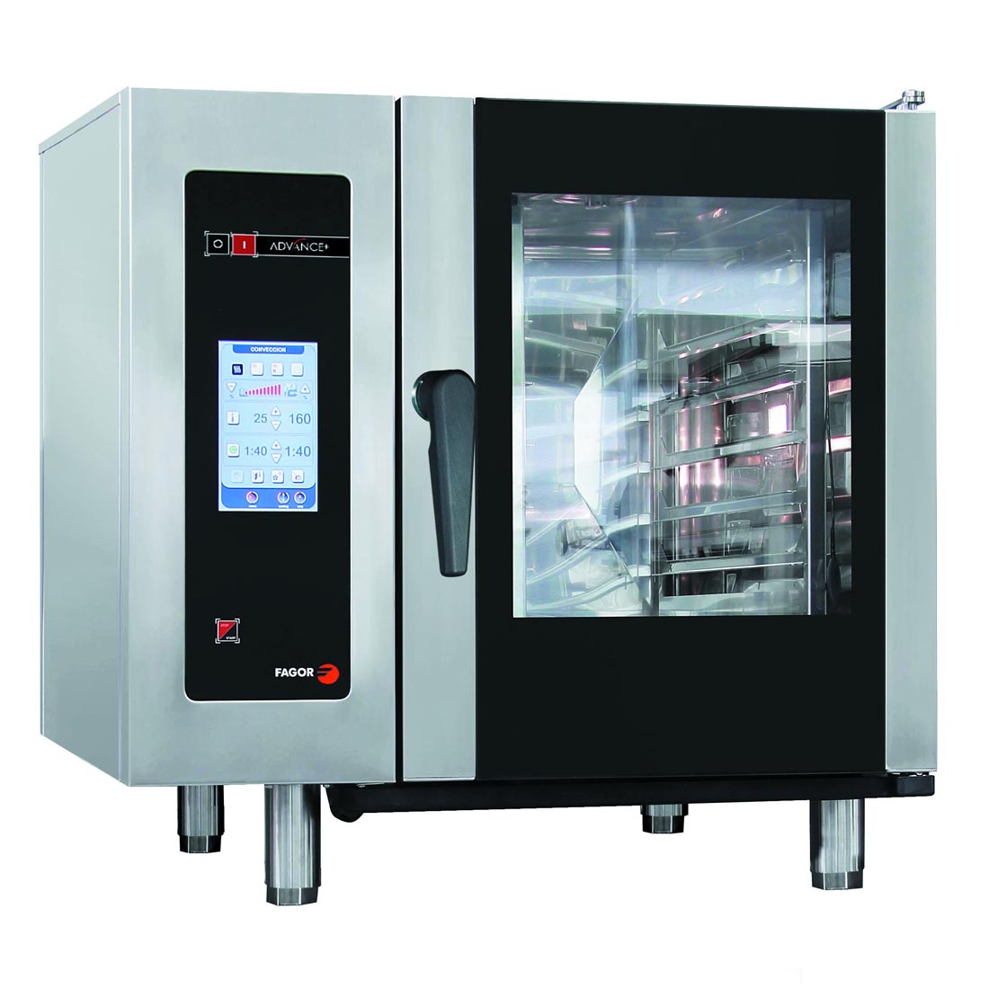 Fagor Ex-Showroom: Fagor Advanced Plus Electric 6 Trays Touchscreen Control Combi Oven APE-061-QLD6