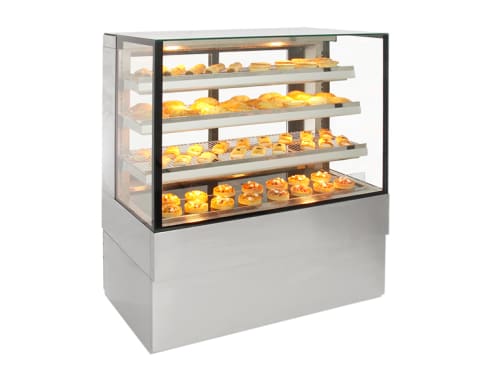 Airex Freestanding Heated Square Food Display AXH.FDFSSQ.12