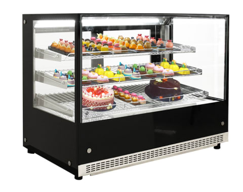 Airex Countertop Refrigerated Square Food Display AXR.FDCTSQ.09