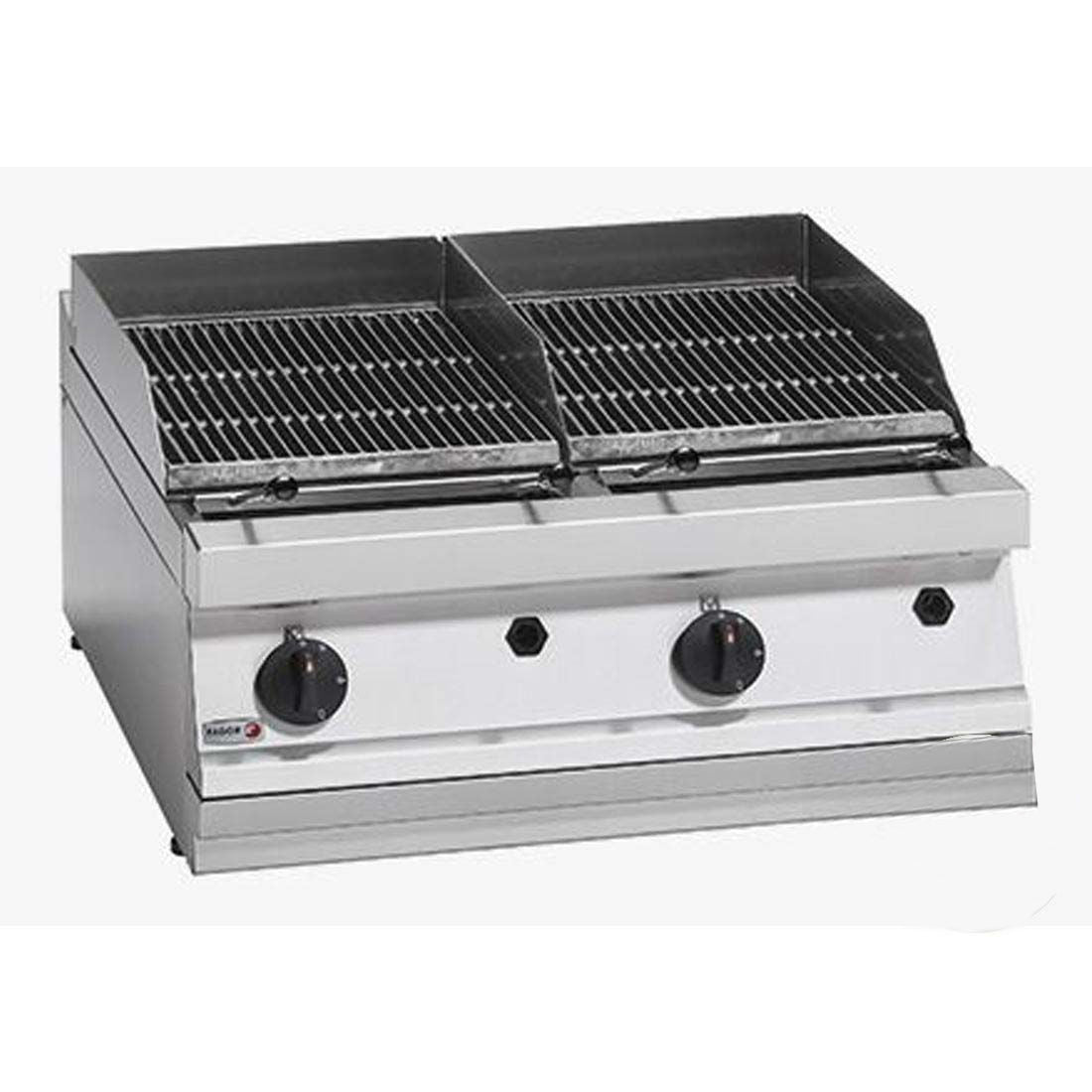 Fagor Fagor 700 series - Gas charcoal 2 grid grill BG7-10