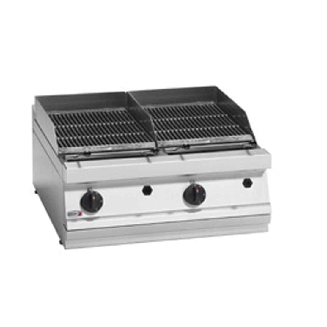 Fagor 700 series - LPG charcoal 2 grid grill BG7-10LPG