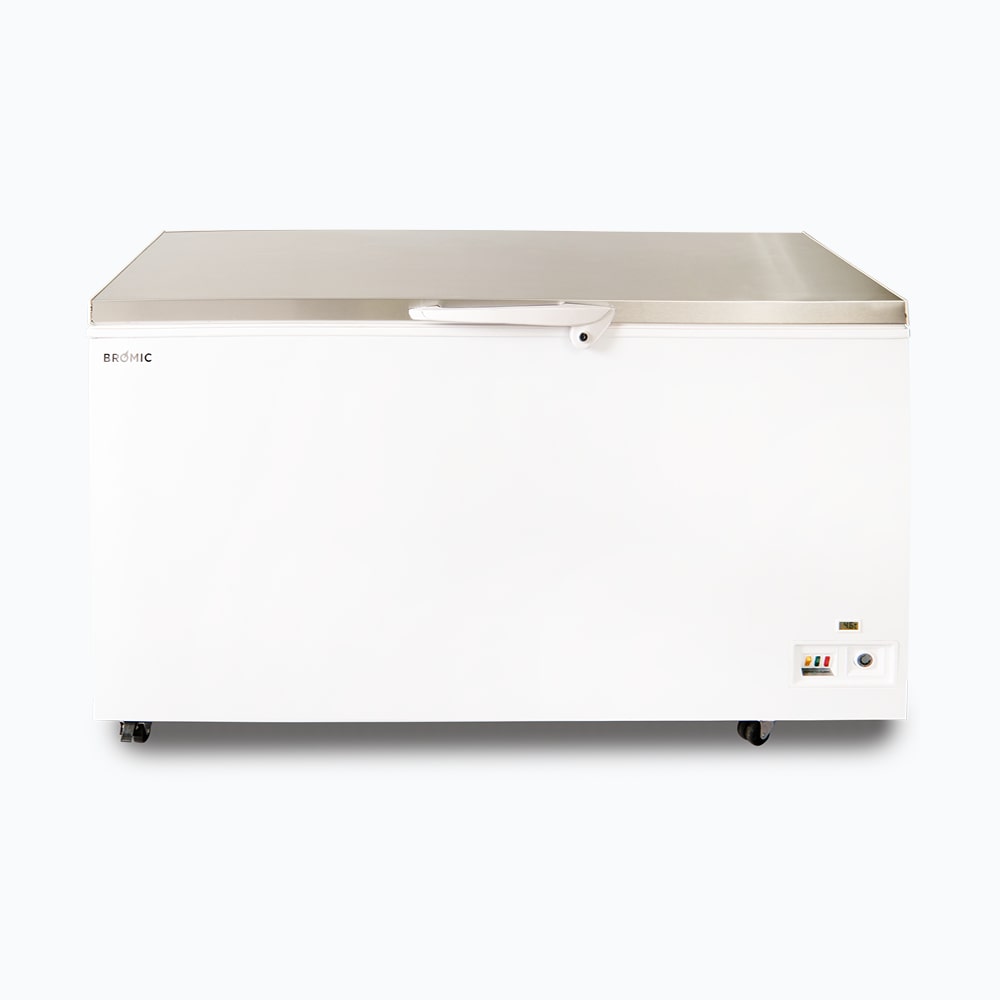 BROMIC Storage Chest Freezer - 492L - Stainless Steel Top 3735307-NR