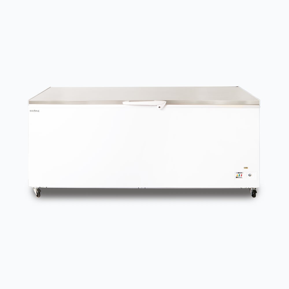 BROMIC Storage Chest Freezer - 675L - Stainless Steel Top 3735306-NR