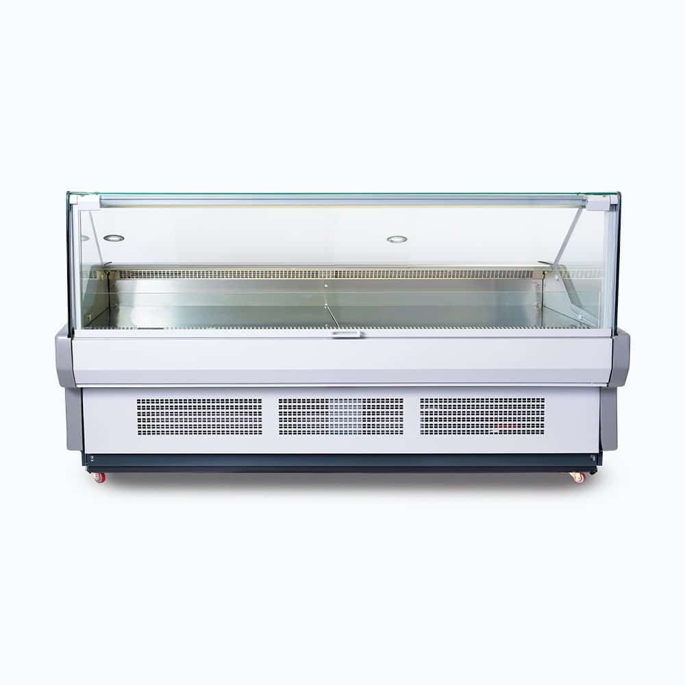 BROMIC Square Glass Deli Display - 2580mm 3335633