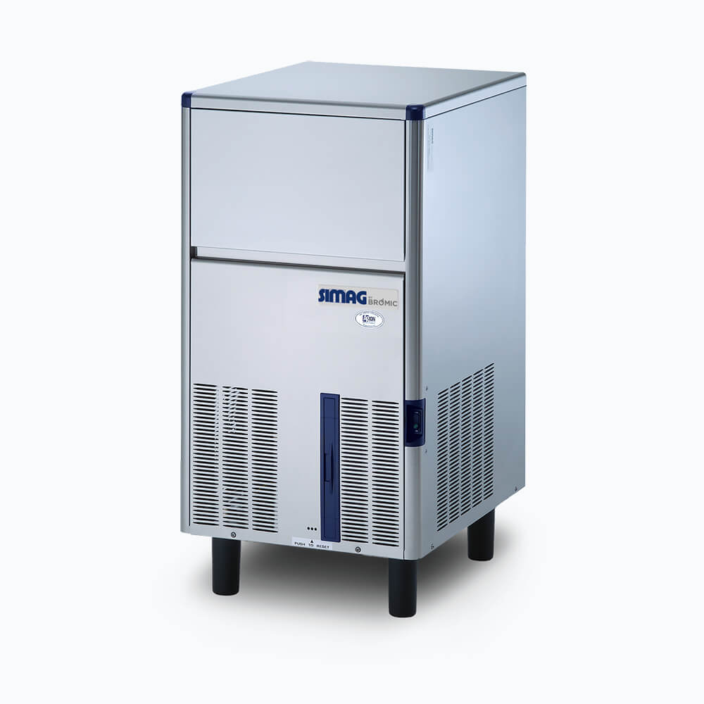 BROMIC Self Contained Ice Machine - Solid Cube - 37/24h - 20 cap 3935145