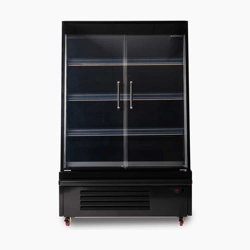 BROMIC Semi Vertical Display Fridge - 938mm - 2 Doors - Hinged 3335639-NR