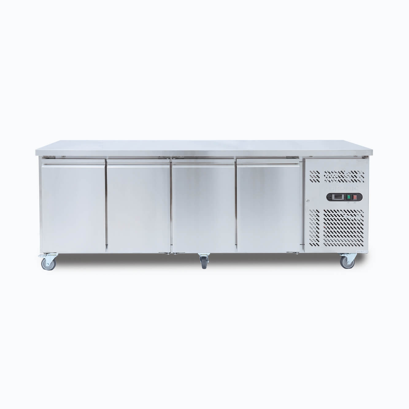 BROMIC Under Bench Freezer - 553L - 4 Doors - Stainless Steel 3736232-NR