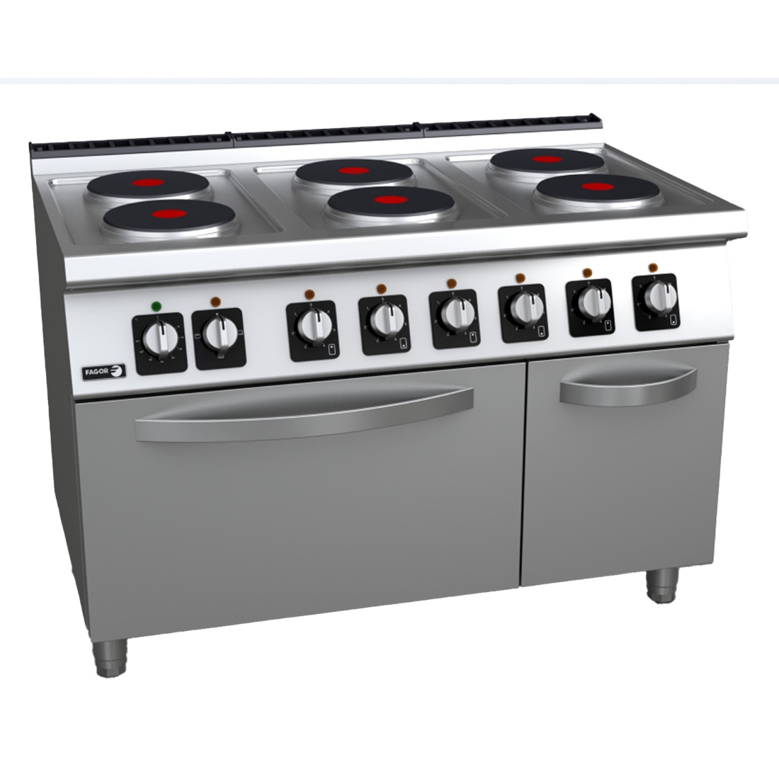 Fagor Fagor Kore 700 Series Electric 6 Burners with oven  C-E761