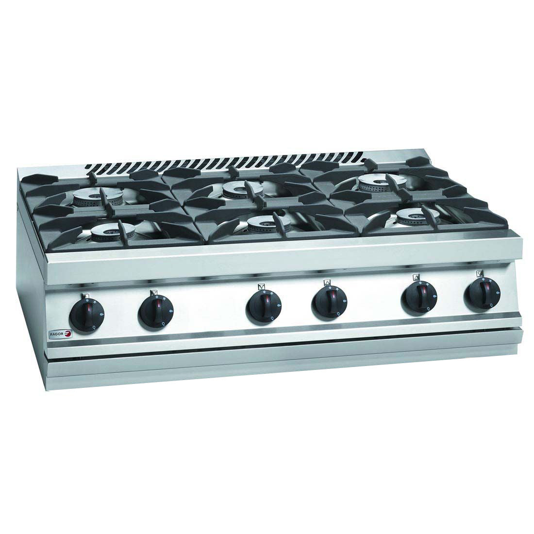 Fagor Fagor 700 series natural gas 6 burner SS boiling top CG7-60H