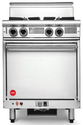 Cookon GR4-3G 2 Burners 300 Plate Static Oven