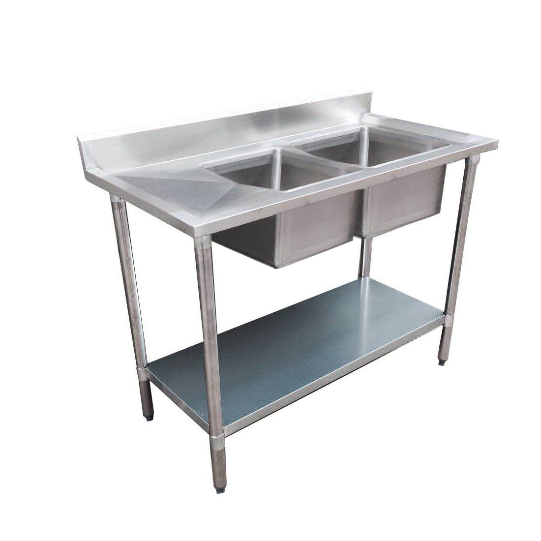 Modular Systems Modular System Double Sink Bench Right Handed 1500x600x900mm - 1500-6-DSBR