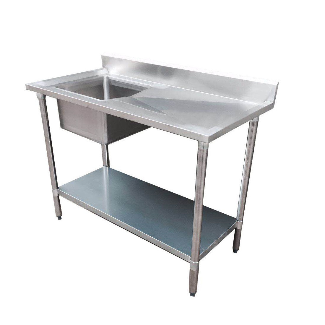 Modular Systems Modular System Single Sink Bench Left Handed 1500x600x900mm - 1500-6-SSBL