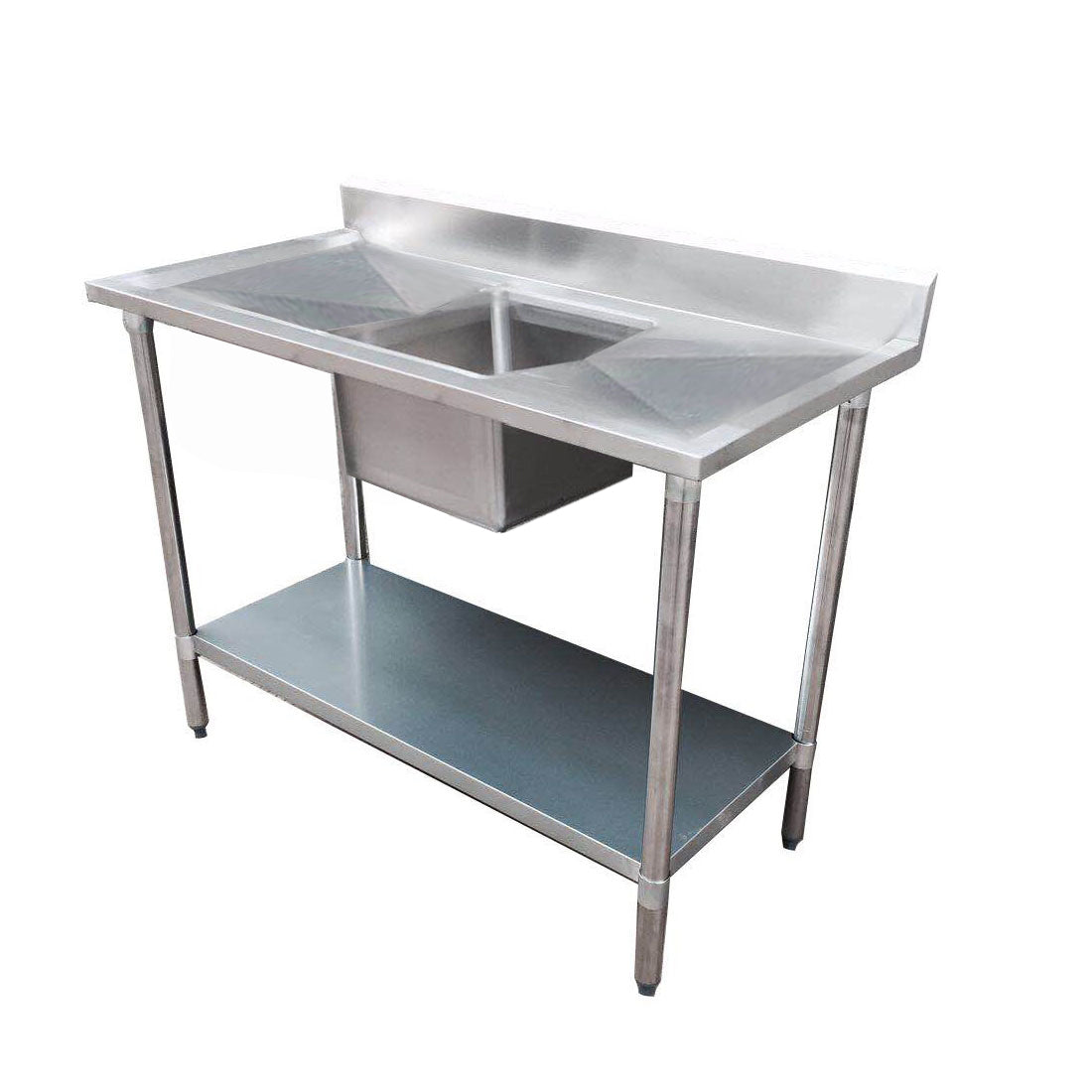 Modular Systems Modular System Single Sink Bench Centre 1200x600x900mm - 1200-6-SSBC