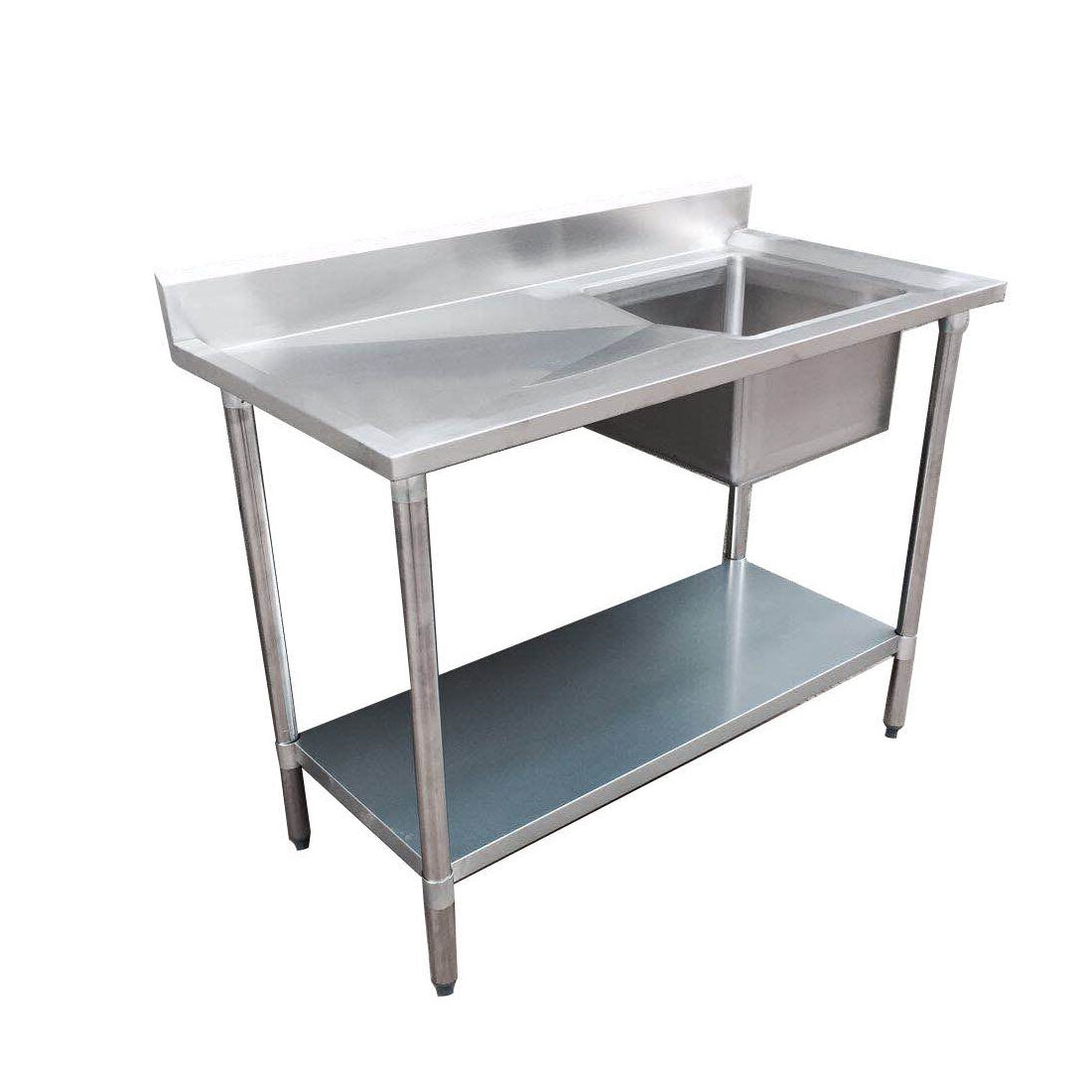 Modular Systems Modular System Single Sink Bench Right Handed 1200x600x900mm - 1200-6-SSBR