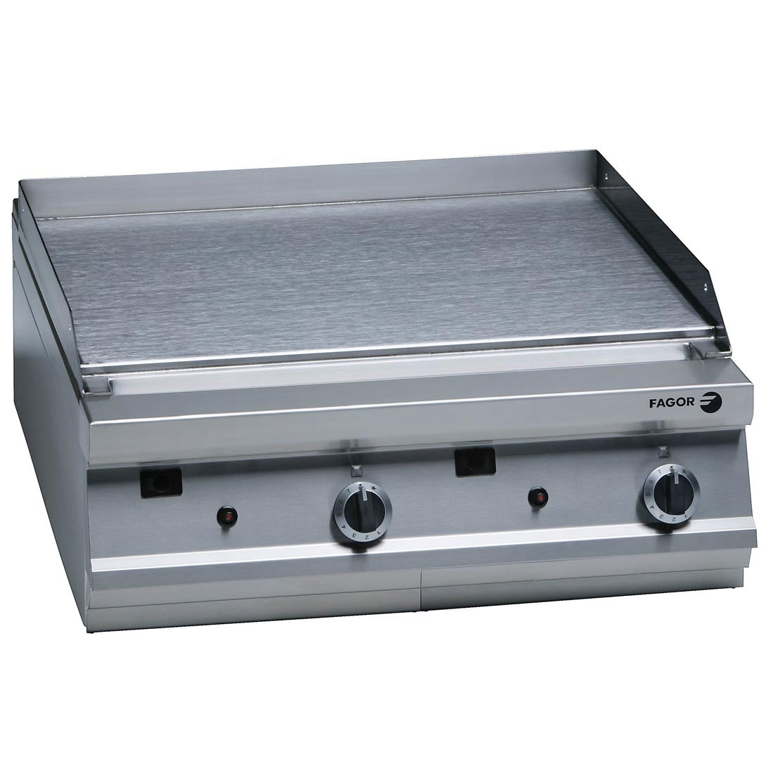 Fagor 2NDs: Fagor 900 series natural gas mild steel 2 zone fry top FTG9-10L