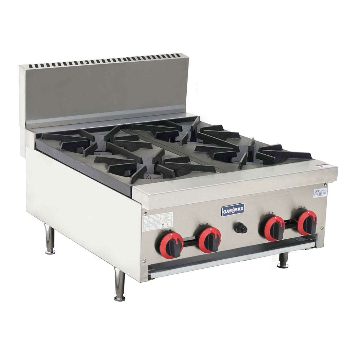 Gasmax Gasmax Cook top 4 burner with Flame Failure - RB-4ELPG