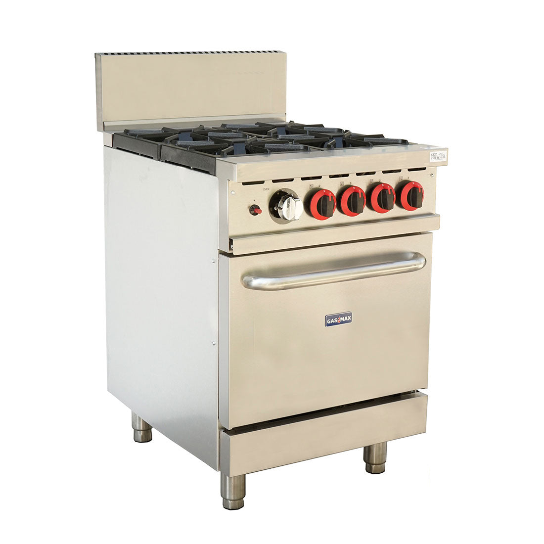 Gasmax GBS4T Gasmax 4 Burner With Oven Flame Failure