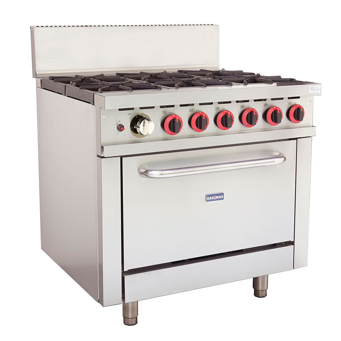 Gasmax 2NDs: Gasmax 6 Burner With Oven Flame Failure GBS6T-NSW1698