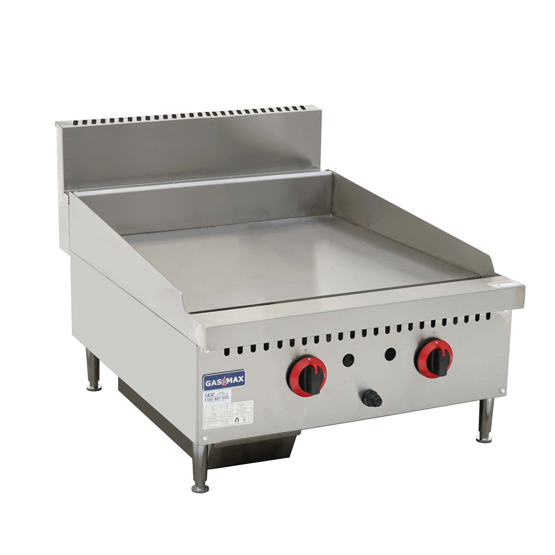 Gasmax GG-24 Two burner NG Griddle Top