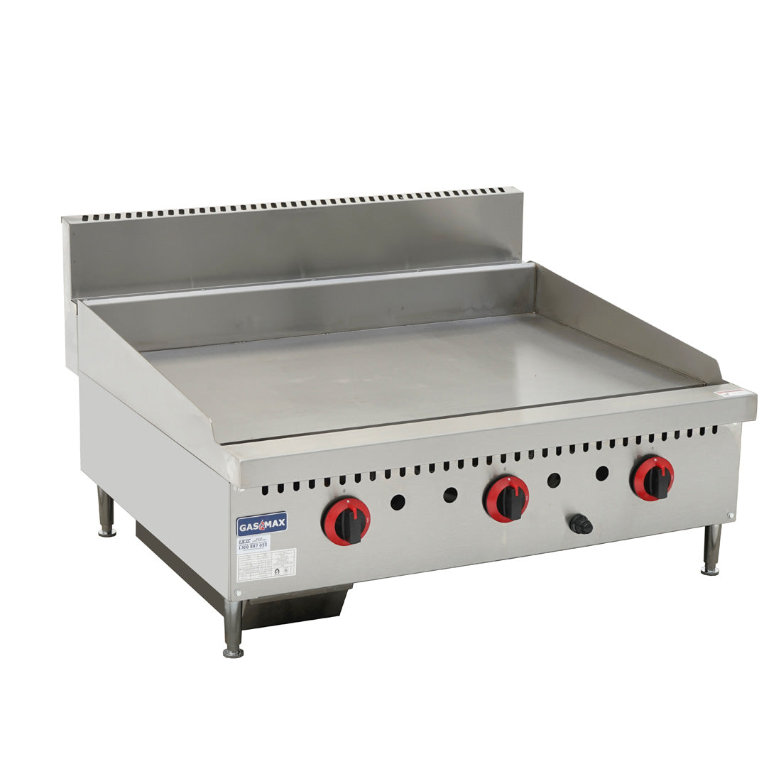 Gasmax Gasmax Three burner NG Griddle Top - GG-36