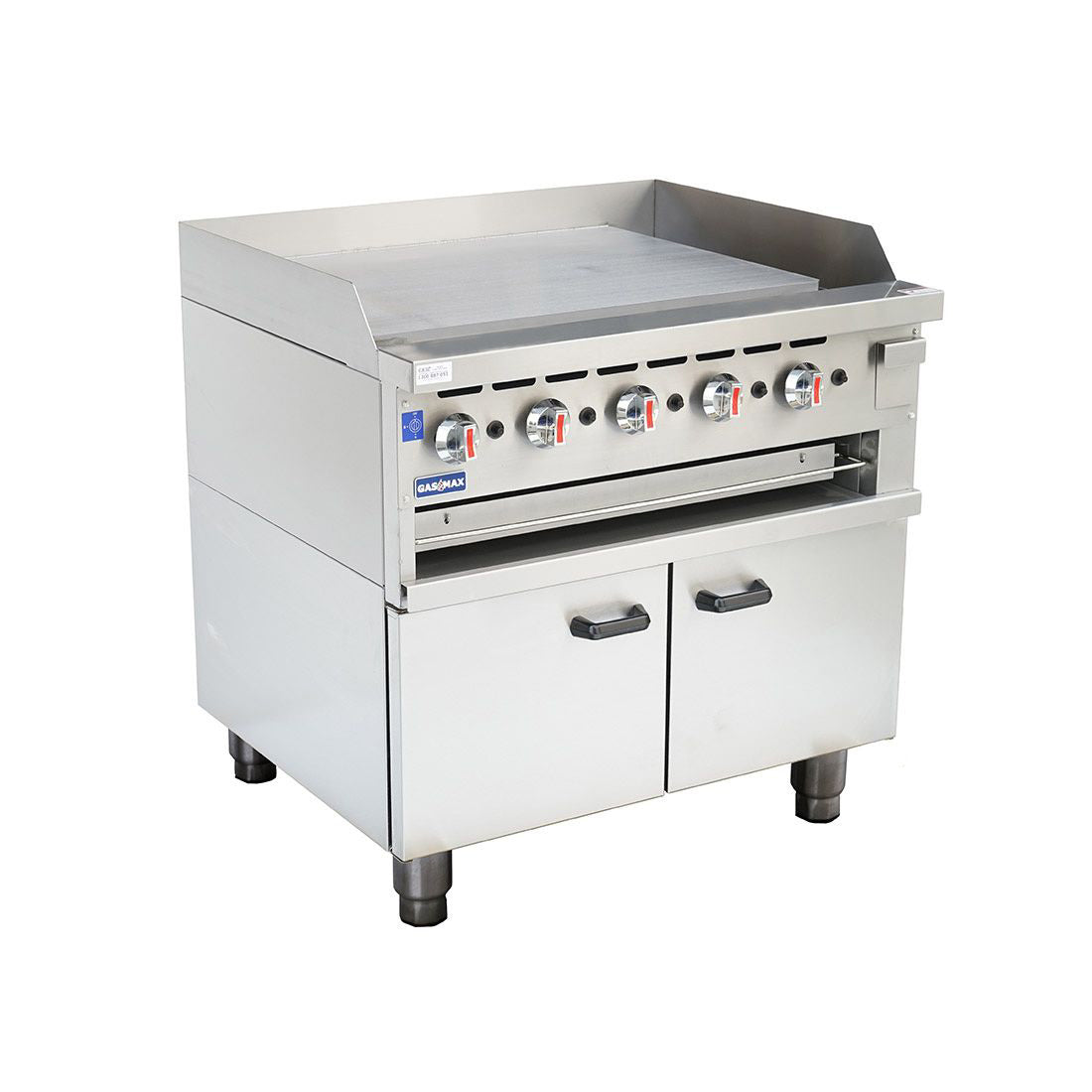 Gasmax GGS-36LPG Gas Griddle and Gas Toaster with Cabinet