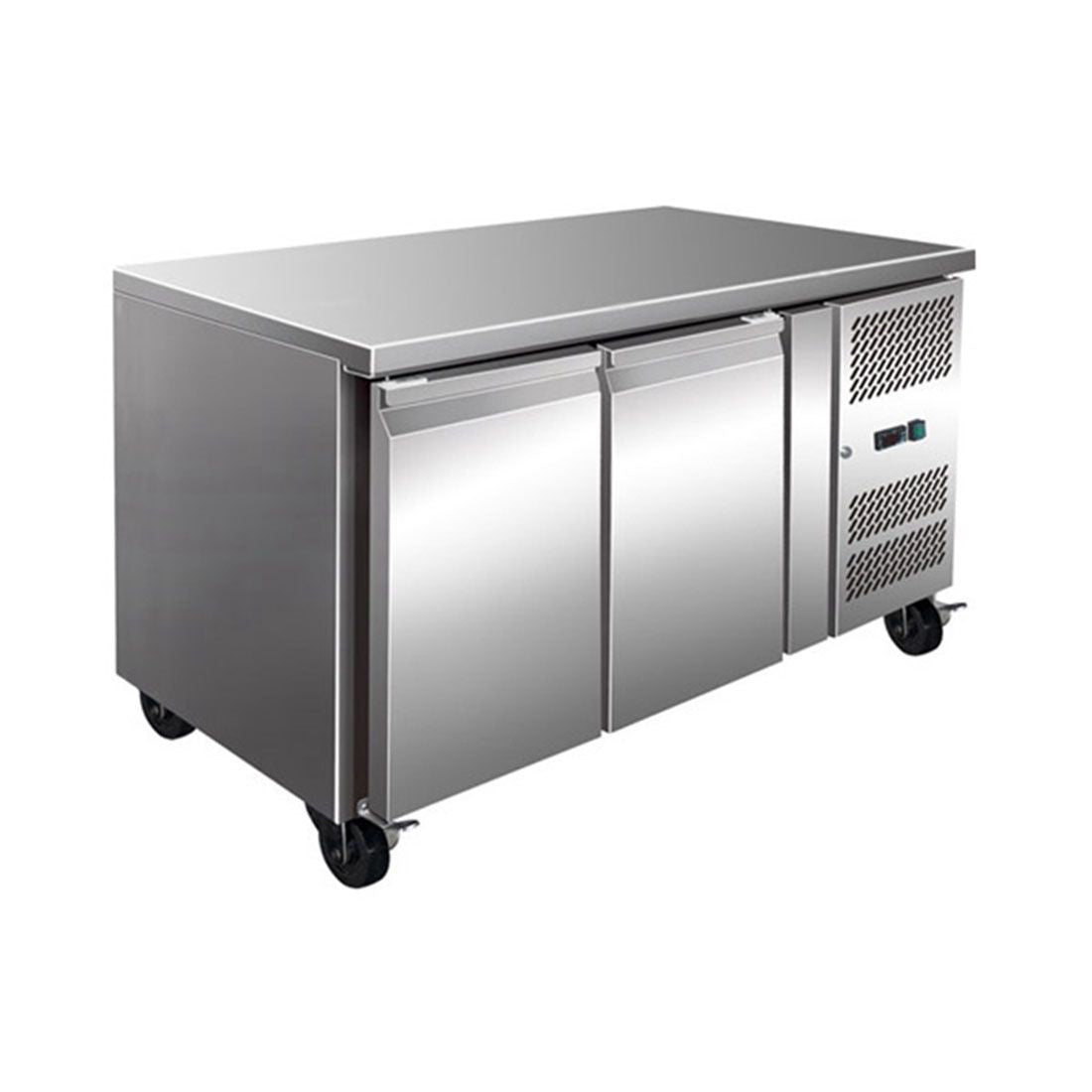 Thermaster 2NDs: TROPICALISED 2 Door Gastronorm Bench Fridge GN2100TN-NSW1681