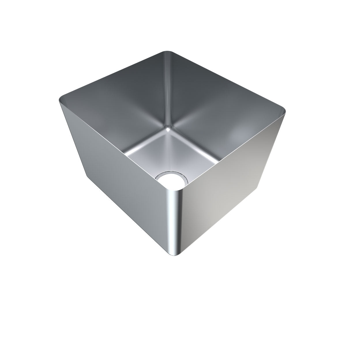 1.2mm Hand Fabricated Economy Sink Bowl, 450x400x250