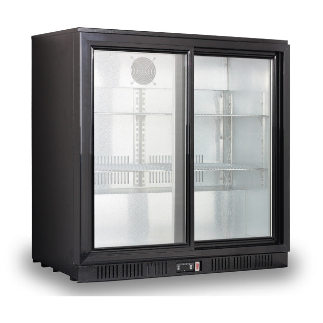 LG-208SC Under Bench Two Sliding Door Bar Cooler