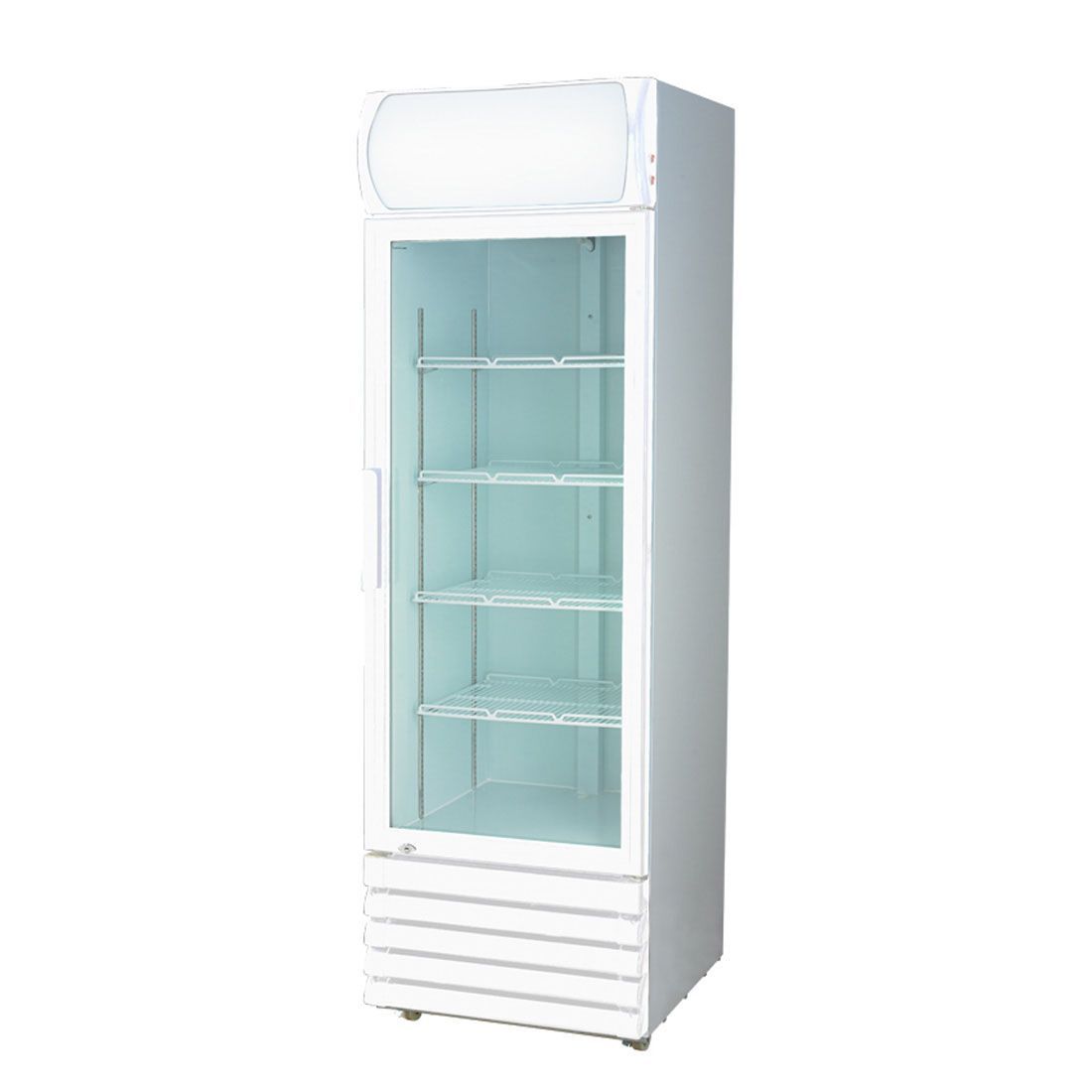 2NDs: Thermaster Single Glass Door Colourbond Upright Drink Fridge - Lg-370ge-VIC715