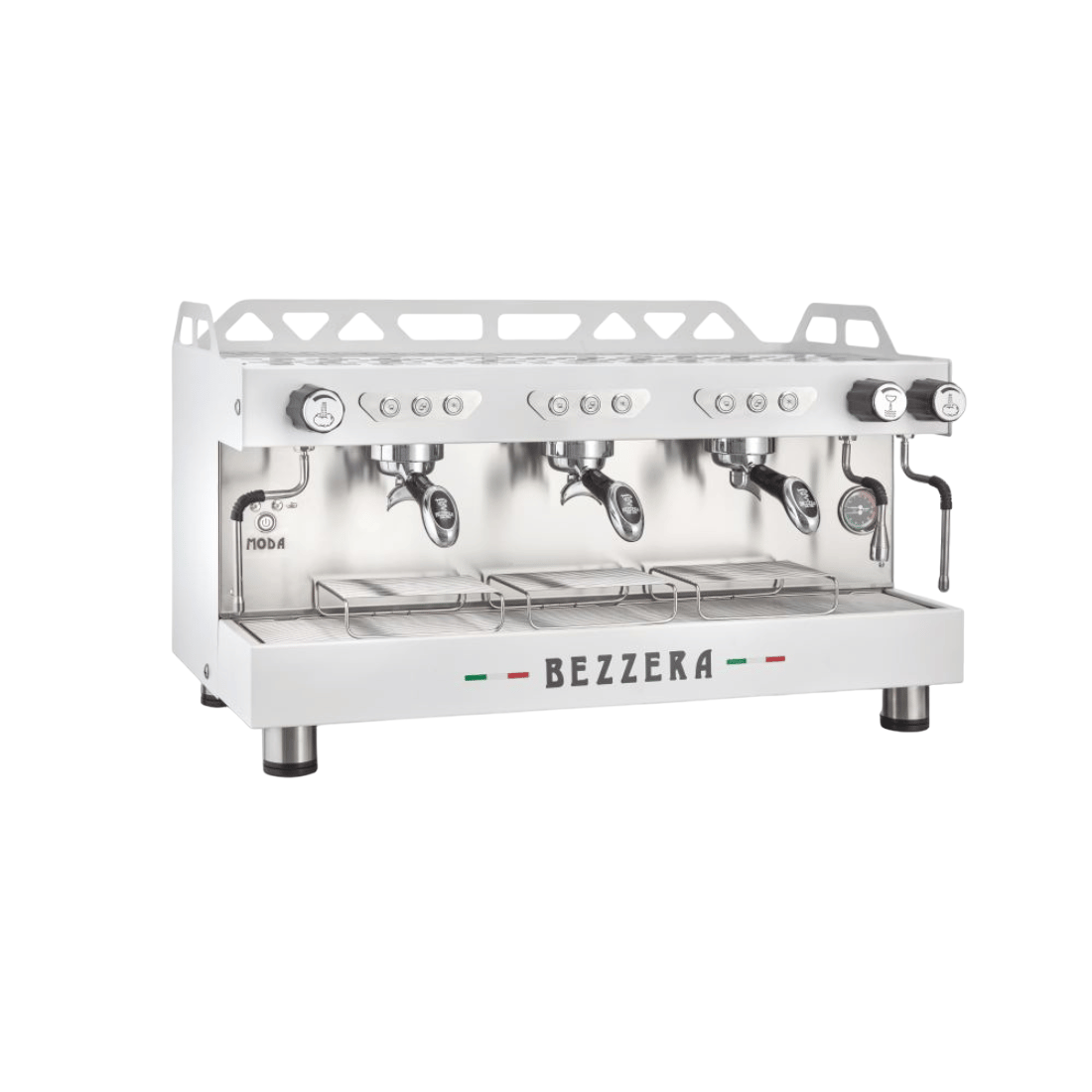 Bezzera BEZZERA MODA DE 3 Group Espresso Machine White MODADE3W