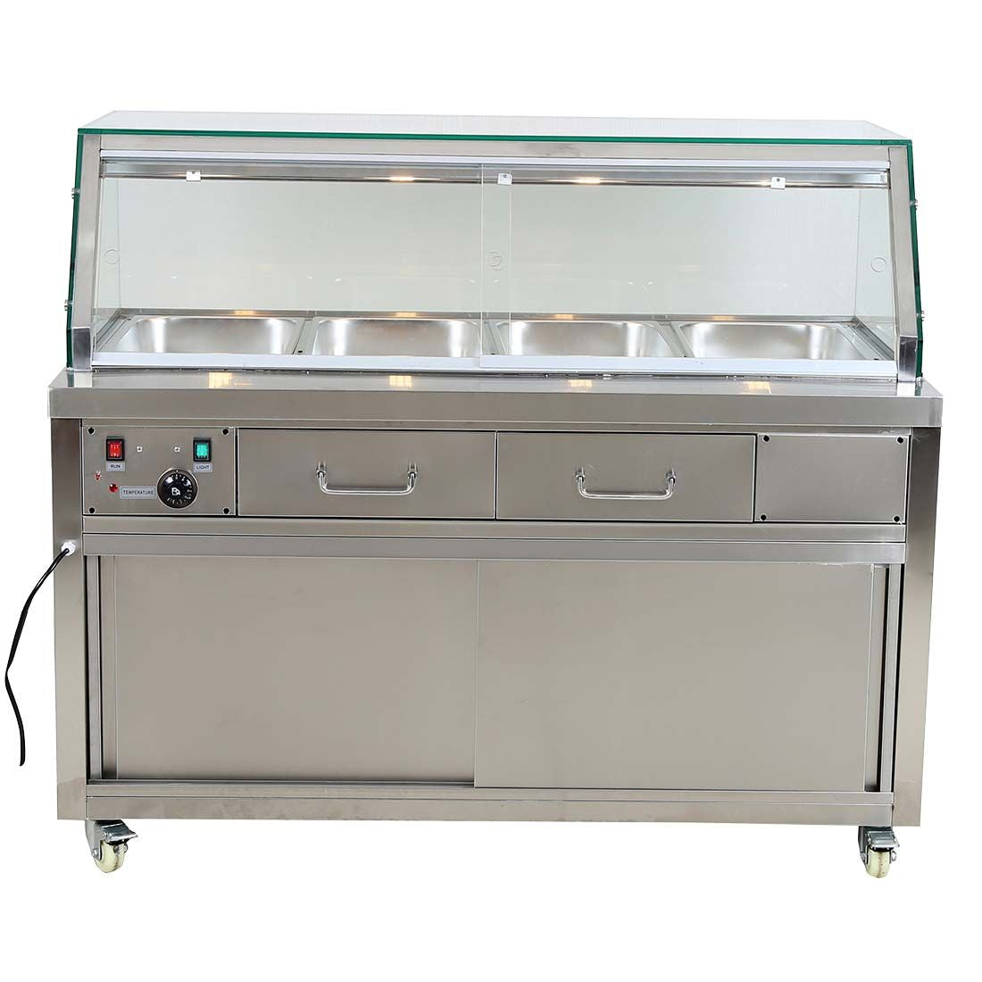 Thermaster Heated Bain Marie Food Display - PG150FE-YG