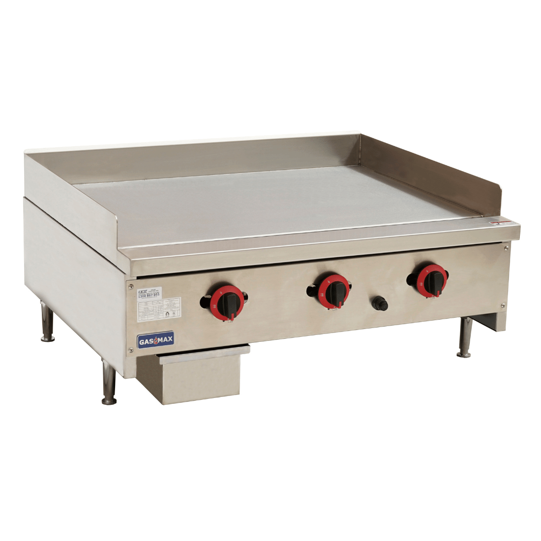 Gasmax Gasmax Three Burner Griddle LPG - RGT-36ELPG