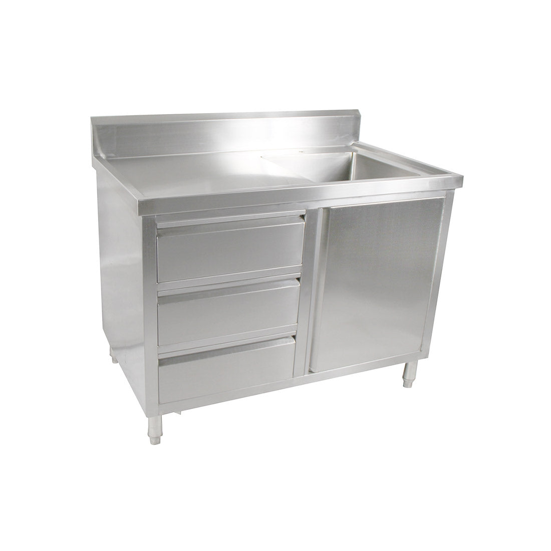 Modular Systems SC-6-1200R-H Cabinet with Right Sink