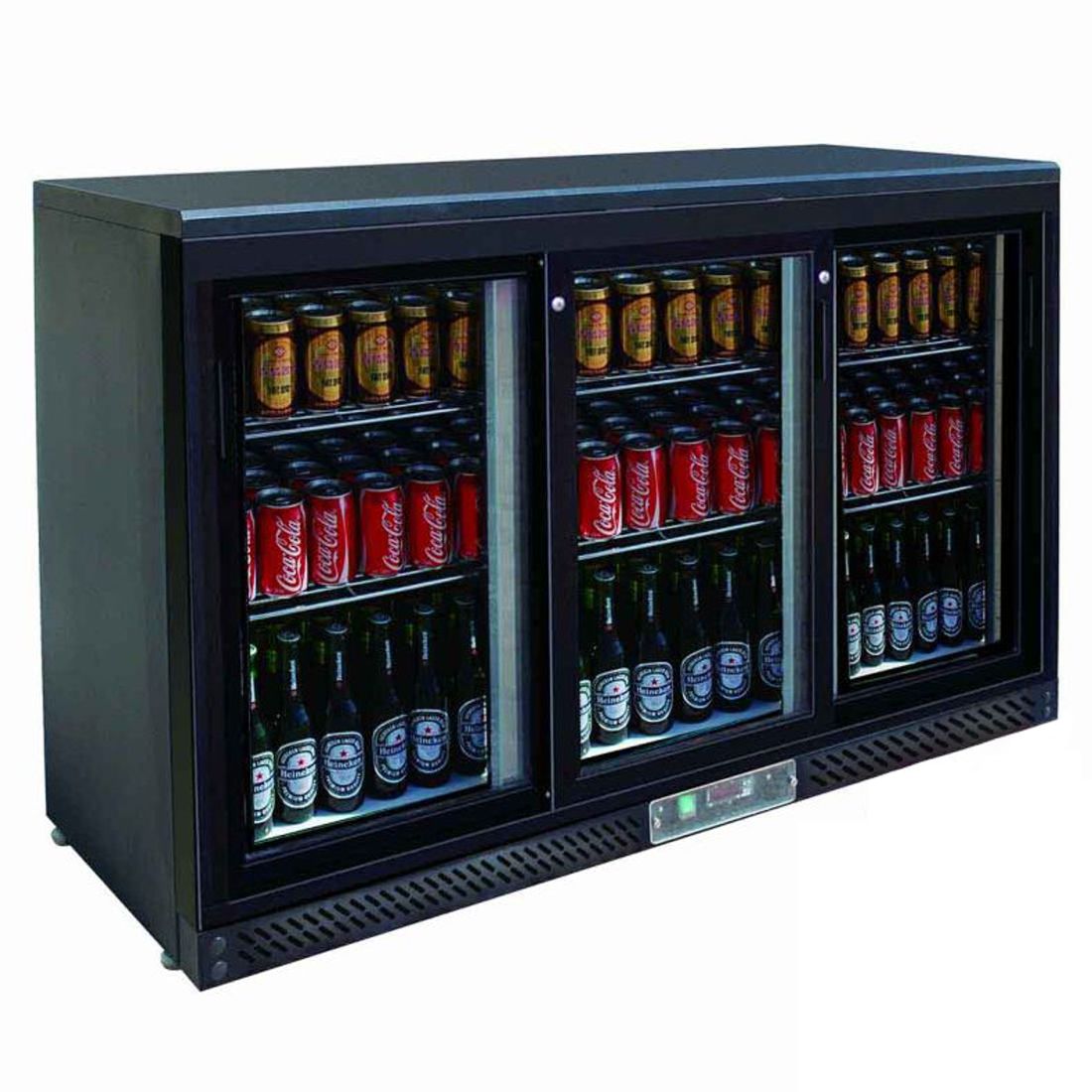 Thermaster 2NDs: Thermaster Three sliding door bar cooler SC316SD-NSW1769