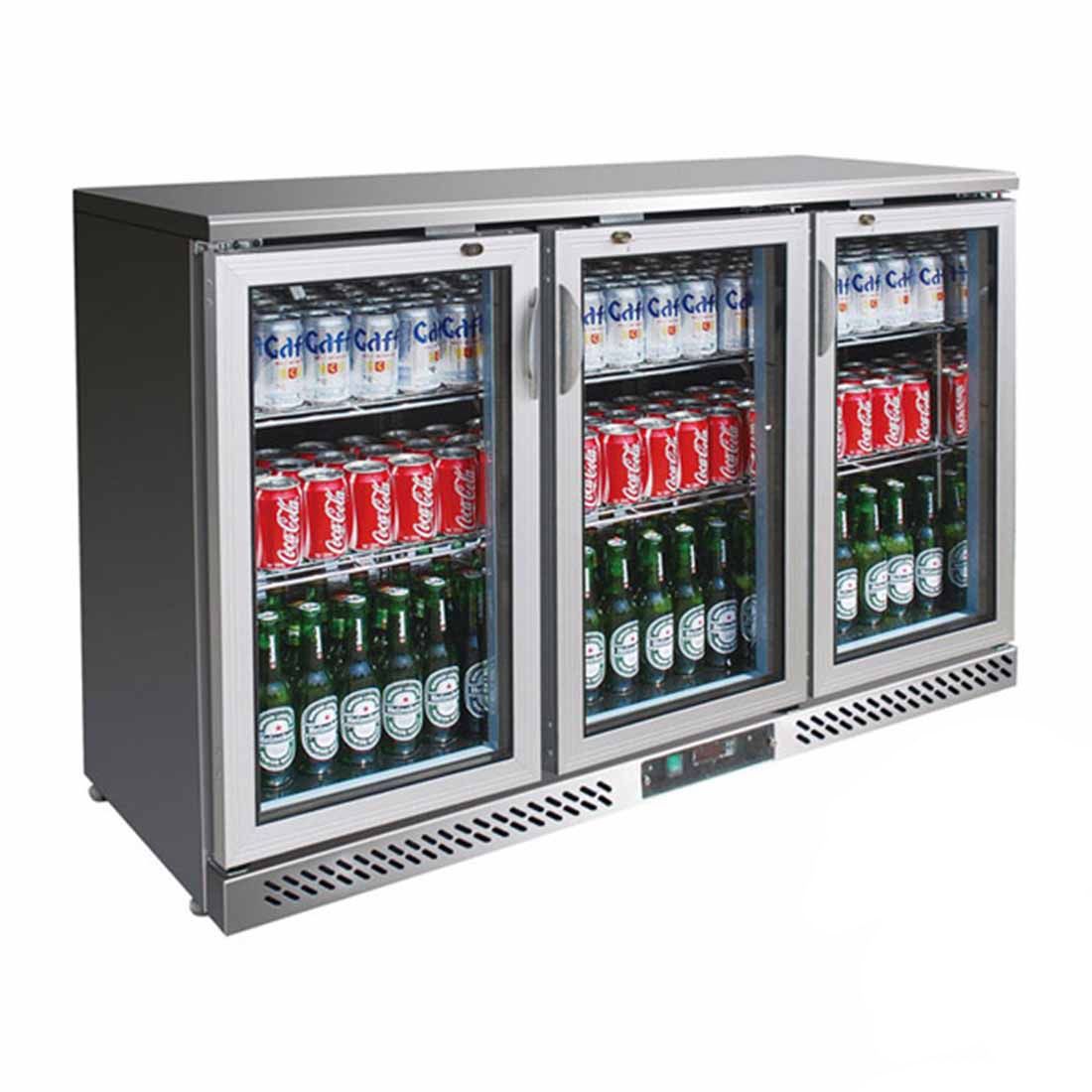 Thermaster 2NDs: Thermaster Three Door Stainless Steel Bar Cooler - SC316SG-QLD225