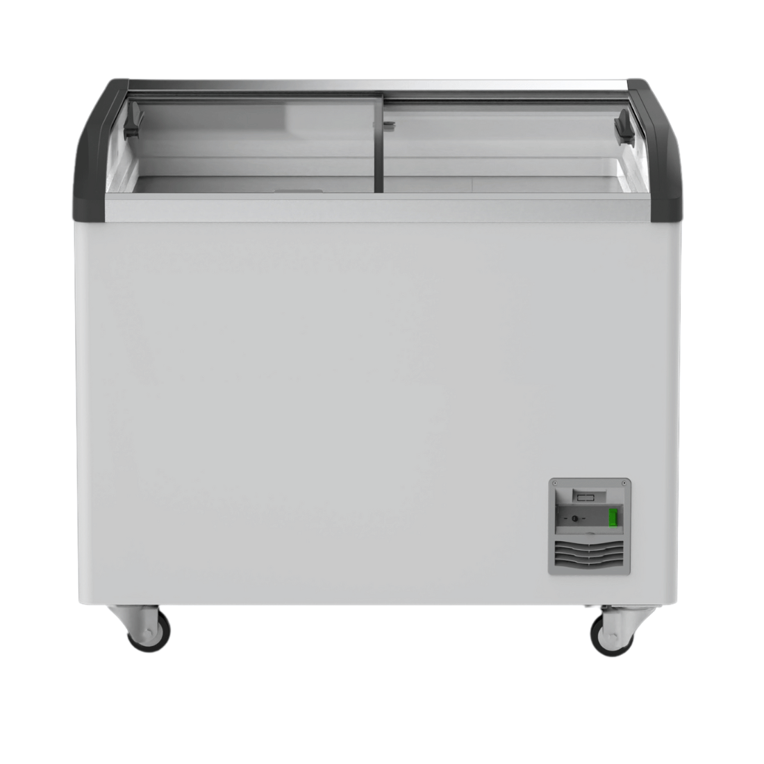 2NDs: Thermaster Heavy Duty Supermarket Glass Sliding Lid Freezers 306L - SD-306K-NSW1988