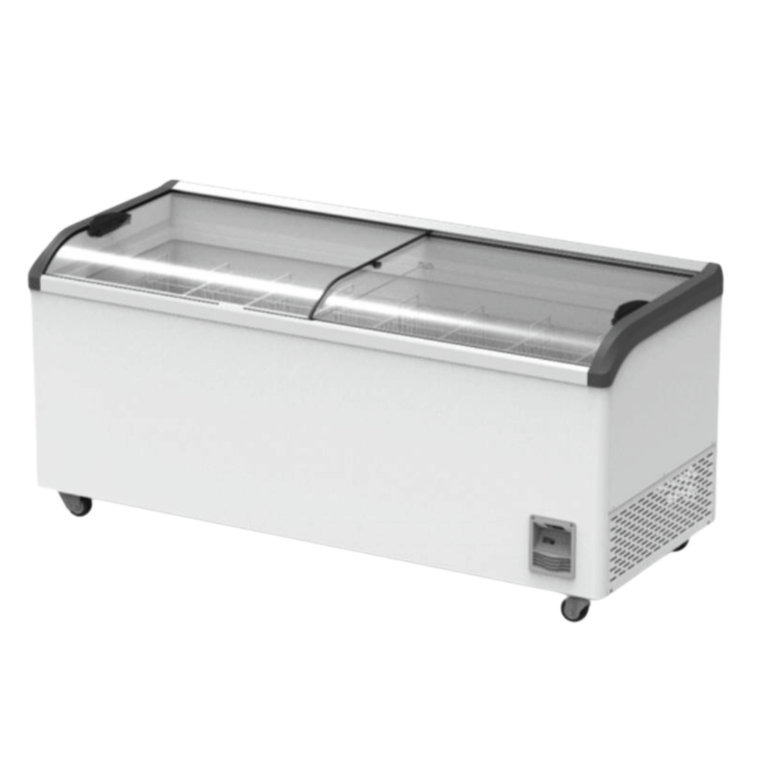 Thermaster Heavy Duty Supermarket Glass Sliding Lid Freezers 636L SD-666K