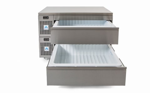 Adande Combination Standard/Slimline Dual Temperature Drawers VNS2.PT