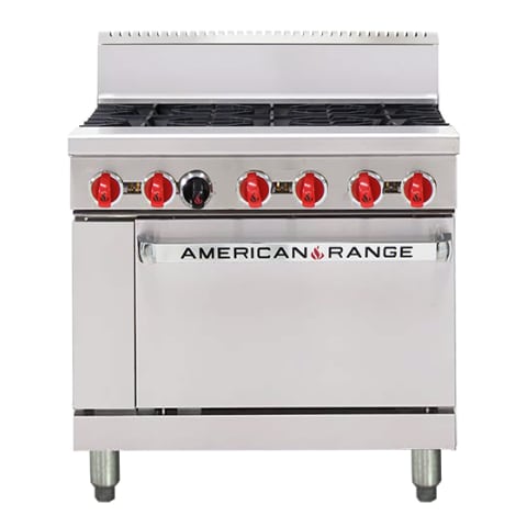 American Range 36" Oven Ranges AAR.2B.24G