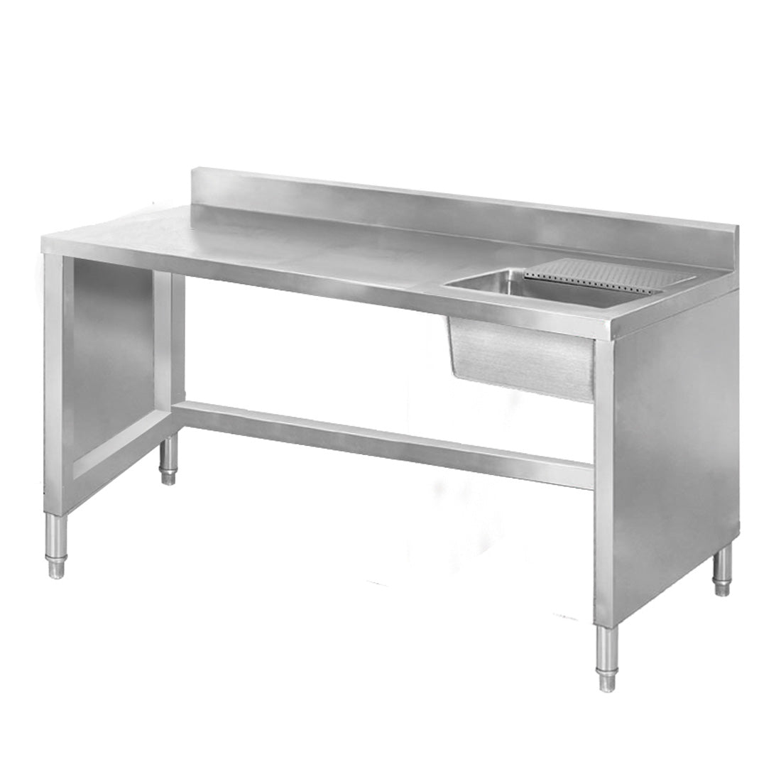 Modular Systems SSB6-1400R Sink Work Bench with Splashback 1400mm