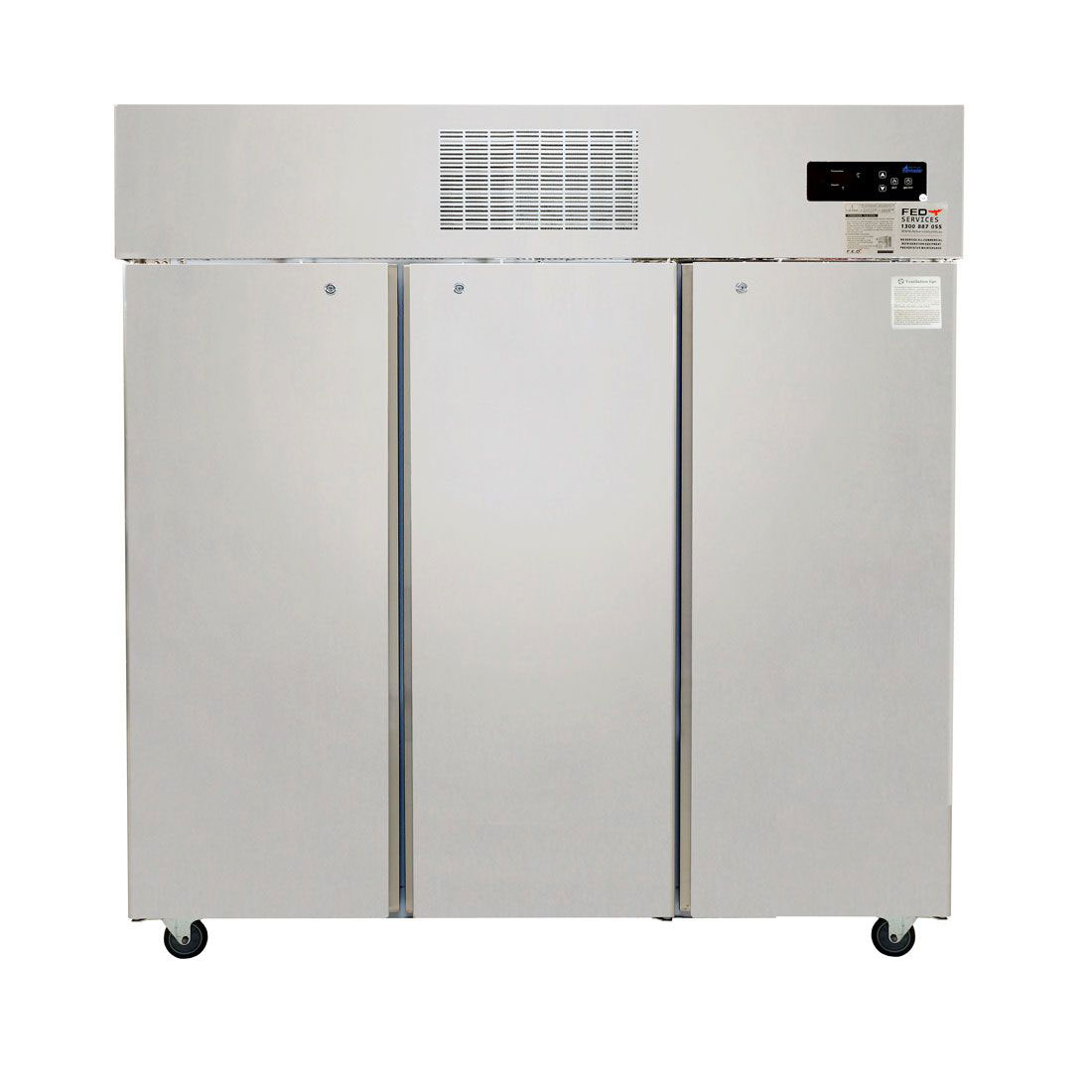 Thermaster TROPICAL Thermaster 3 Door SS Fridge 1500L - SUC1500