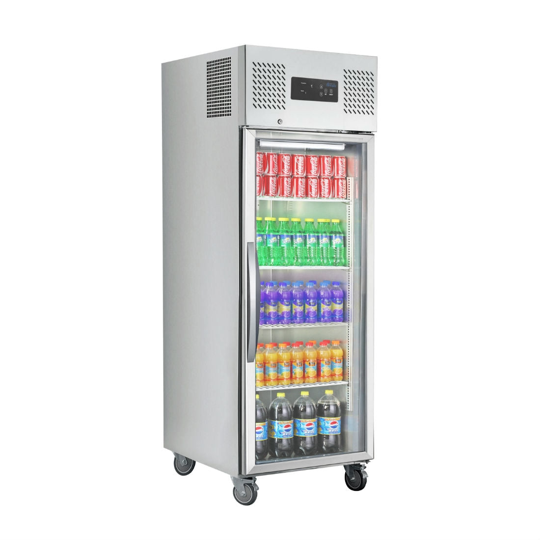 Bonvue 2NDs: Single Door Upright Display Fridge SUCG600