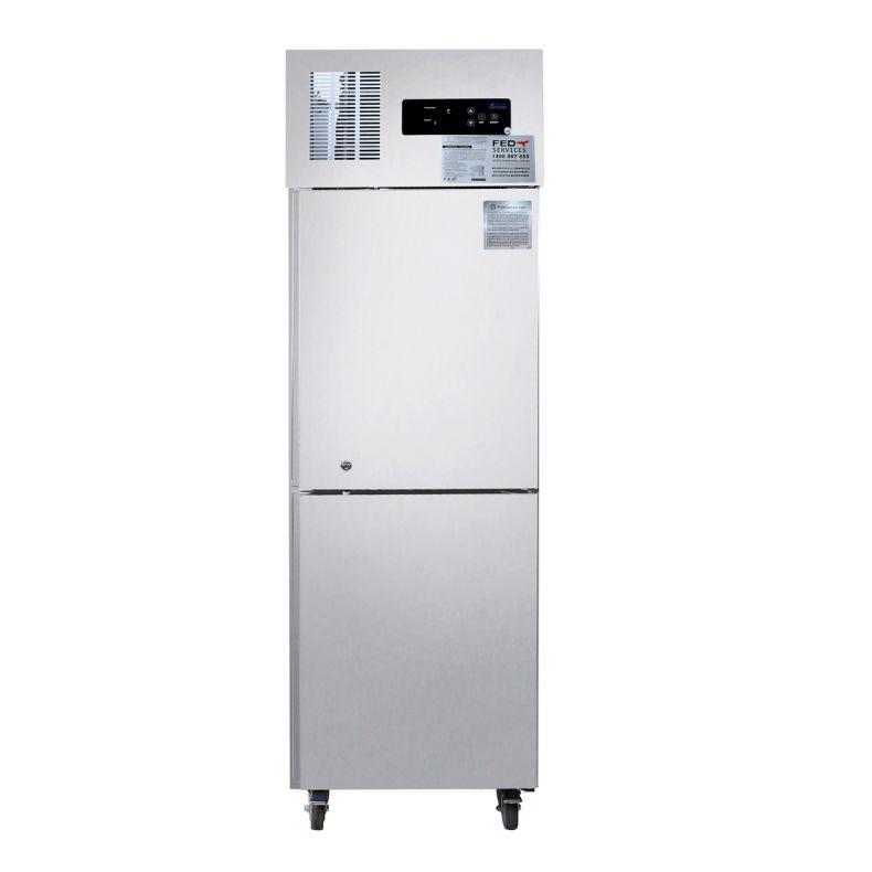 Thermaster 2NDs: TROPICAL Thermaster 2 x Half  door SS Freezer - SUF500-VIC527