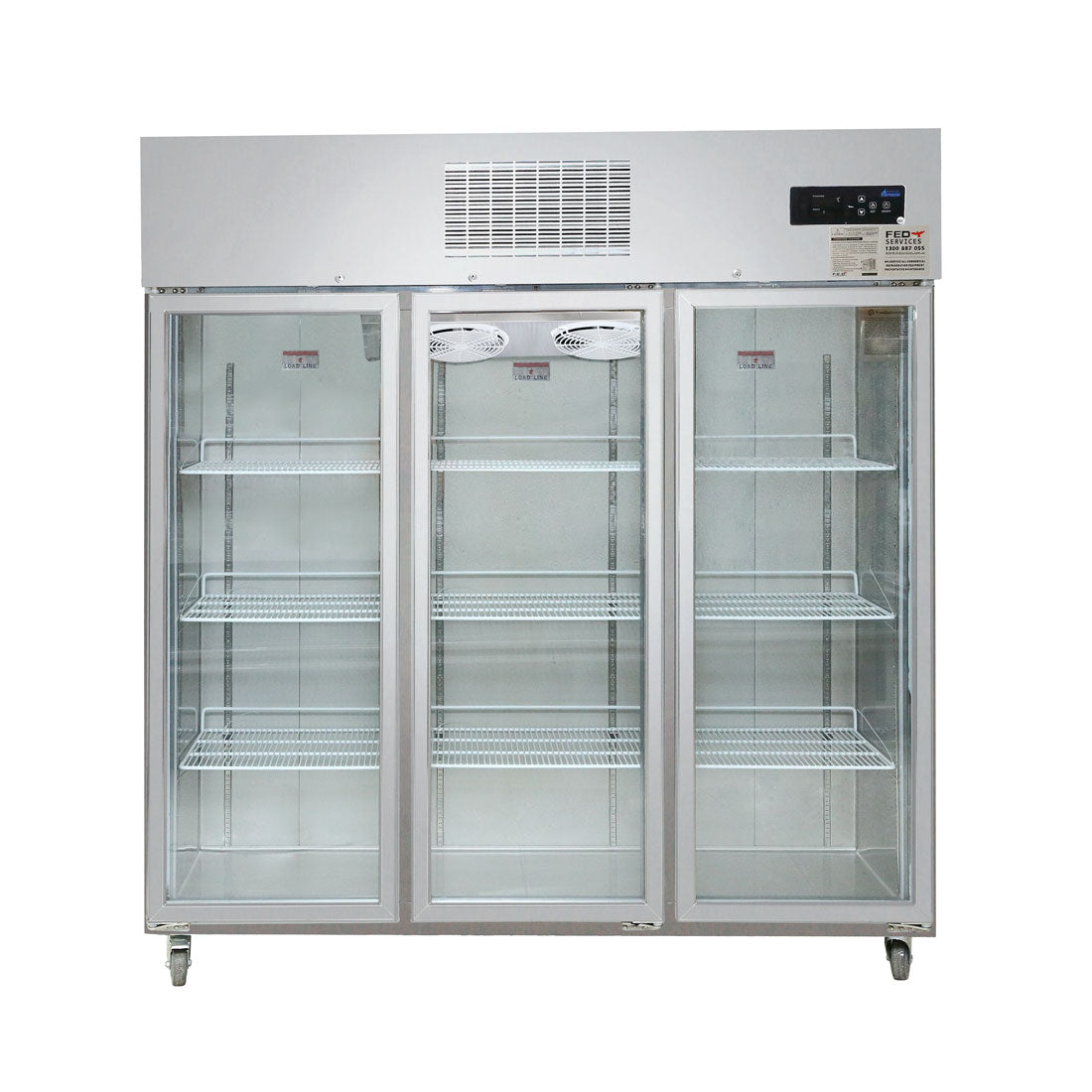 Thermaster Thermaster Three Door Upright Display Freezer - SUFG1500