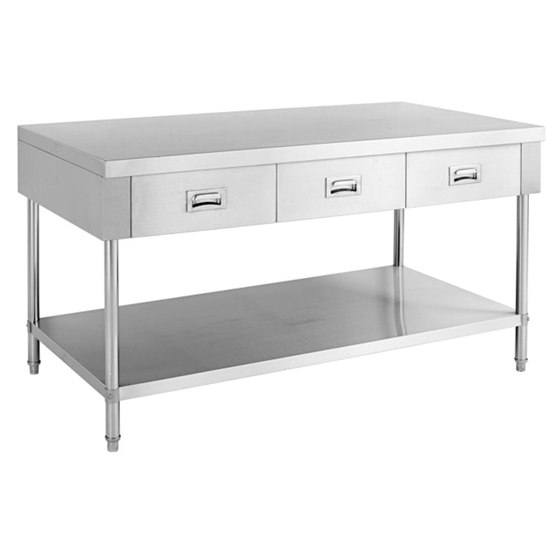 Modular Systems SWBD-7-1500 Work bench with 3 Drawers and Undershelf