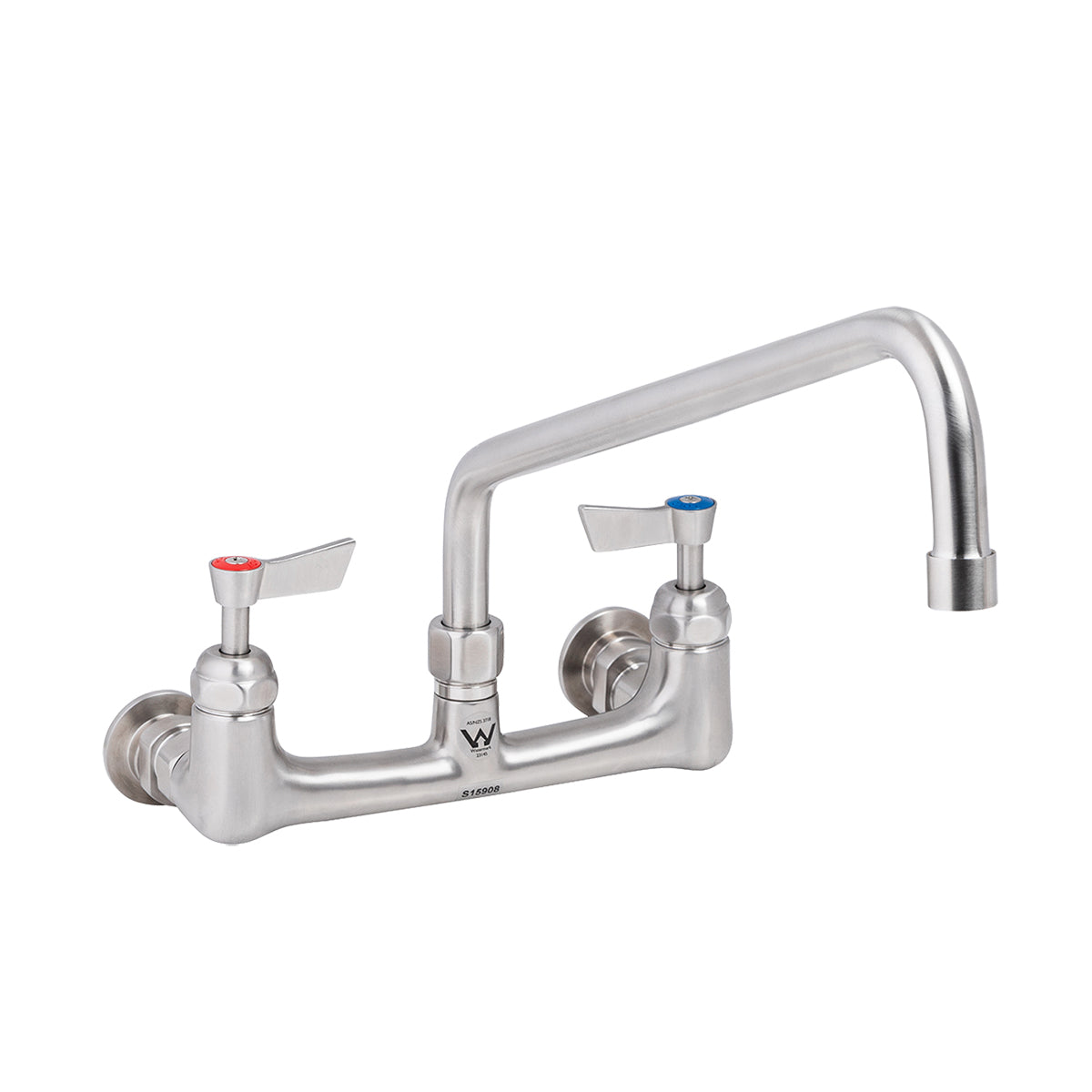 Stainless Steel Exposed Wall Tap Body With 12" Spout