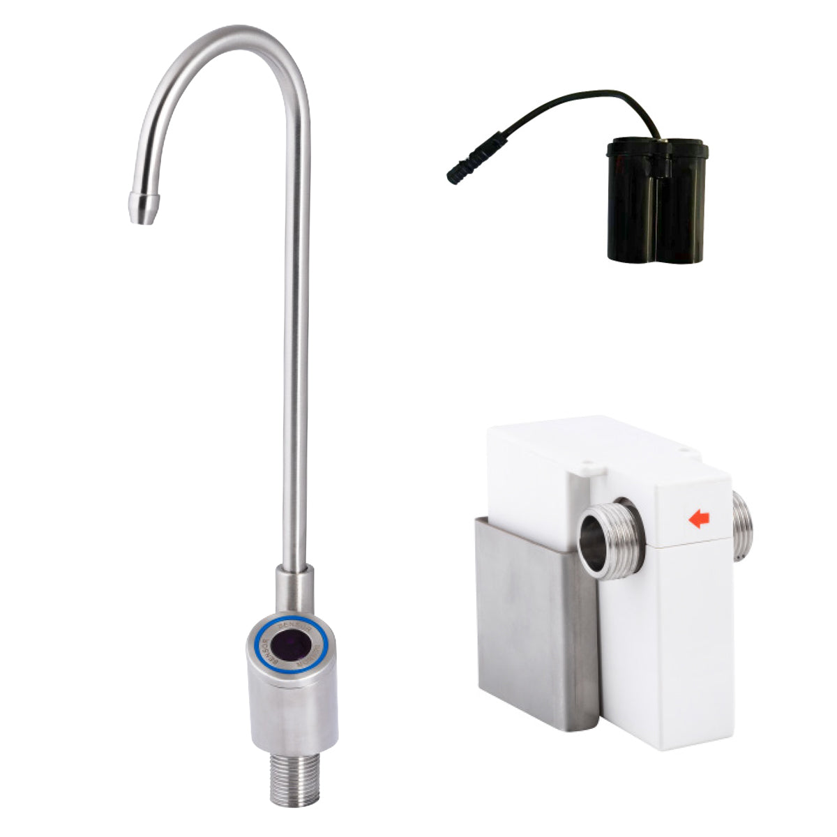 Hob Mounted Infrared Sensor Bottle Filler Battery Operated