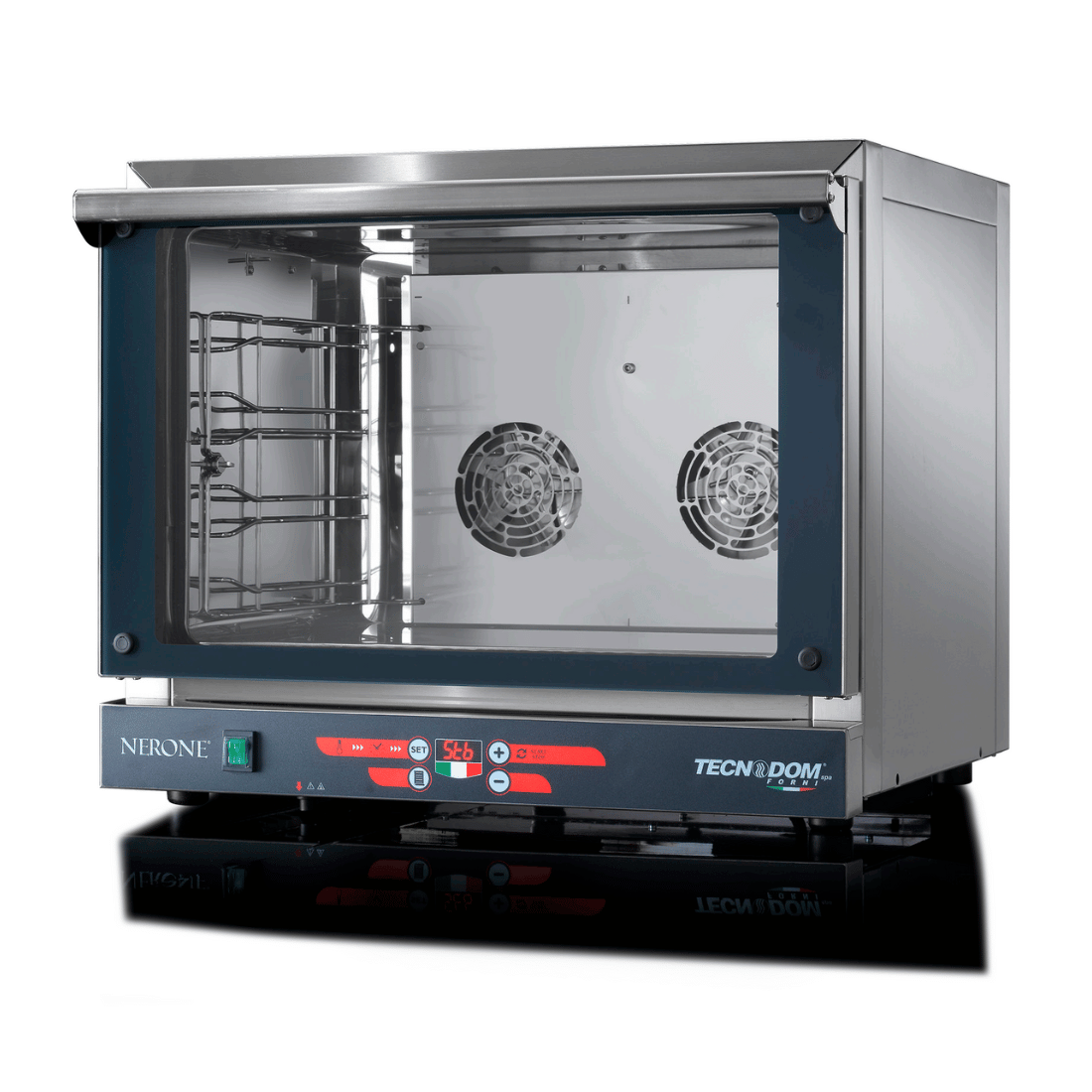 TDE-4CGND TECNODOM Nerone EKO Digital 4x GN 1/1 Tray Convection Oven